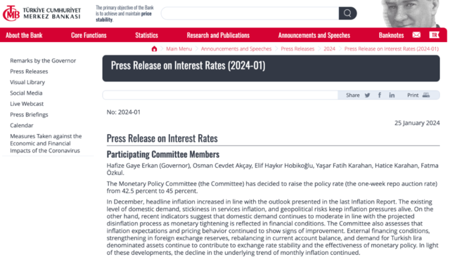 土耳其“超暴力加息”终于结束了......