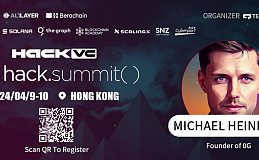 0G联合创始人MICHAEL HEINRICH确认出席Hack.Summit() 2024区块链开发者大会