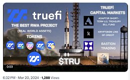 RWA赛道杀出的新黑马：重磅动作不断的TrueFi如何改变Web3？