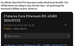 十年从ICO到ETF：以太坊现货ETF正式获批上市