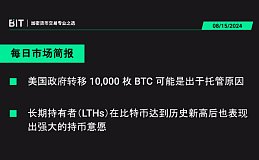 BIT 每日市场简报 08/15 - 全球流动性趋势和金融政策宽松将进一步利好加密市场