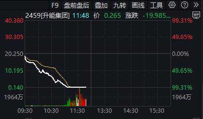 妖股神话破灭！港股升能集团狂泻99%，香港证监会点名股权高度集中