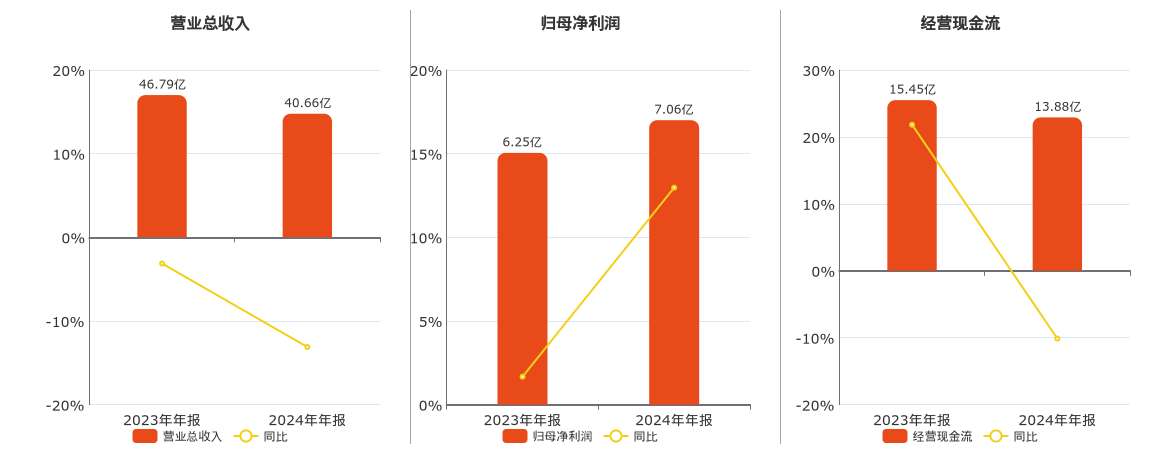 海南矿业(601969.SH)：2024年年报净利润为7.06亿元