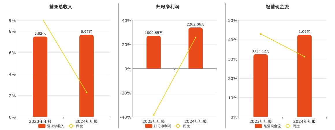 世名科技(300522.SZ)：2024年年报净利润为2262.06万元