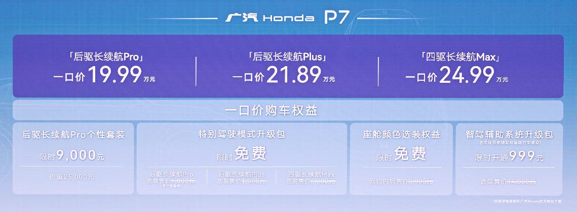 随我所控！19.99万起，新驾趣纯电SUV广汽本田P7闪耀上市