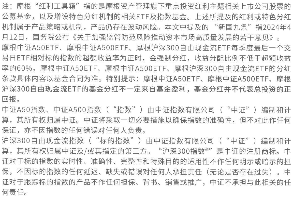 履约分红，持续添新！摩根“红利工具箱”，多元化方案捕捉“红利时代”投资机遇