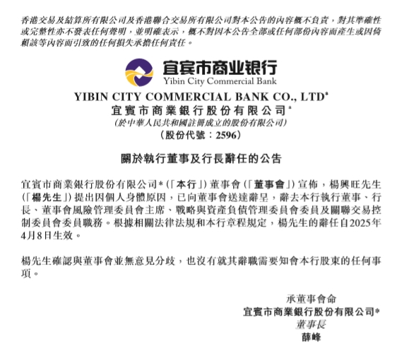 宜宾银行董事蒋琳拟任市属企业正职，高依赖、低增长困局何解？