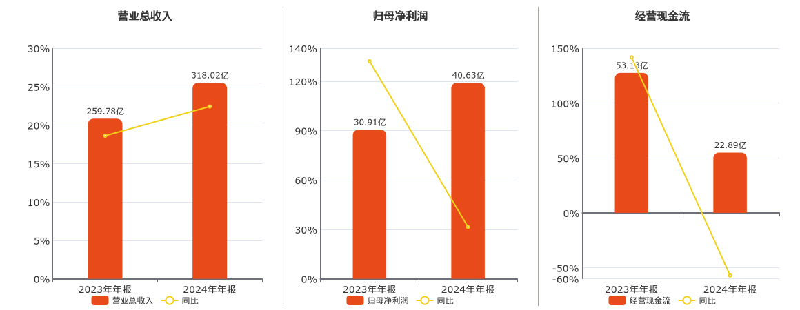 赛轮轮胎(601058.SH)：2024年年报净利润为40.63亿元