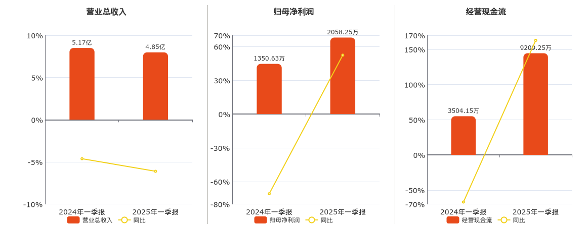 友好集团(600778.SH)：2025年一季报净利润为2058.25万元