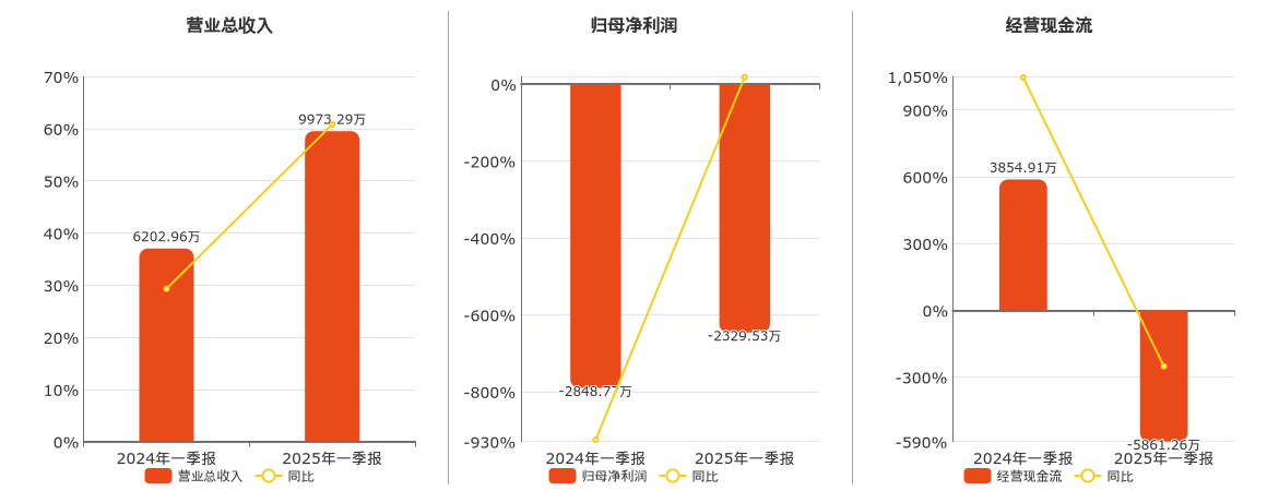 琏升科技(300051.SZ)：2025年一季报净利润为-2329.53万元