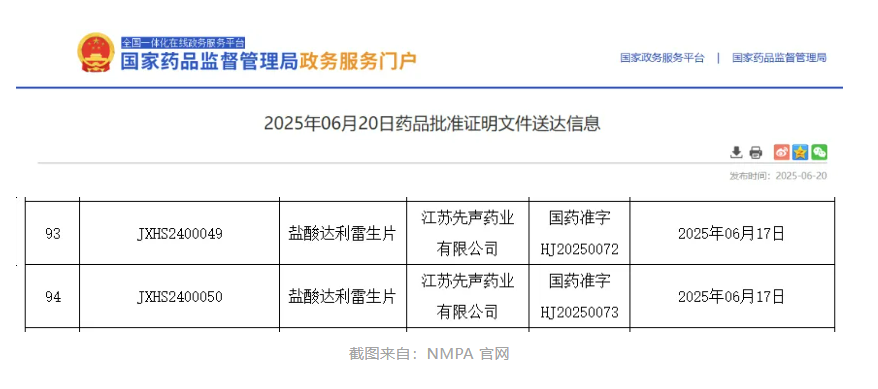 全球新一代抗失眠药达利雷生中国批获上市，失眠患者迎来曙光