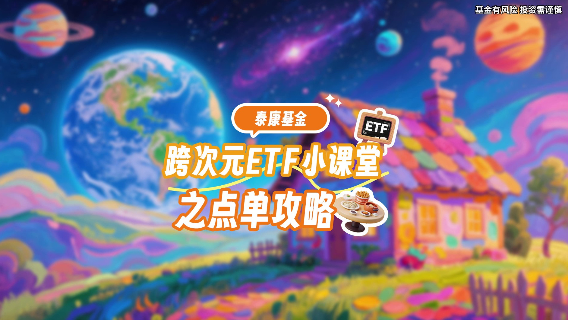 跨次元ETF小课堂之点单攻略