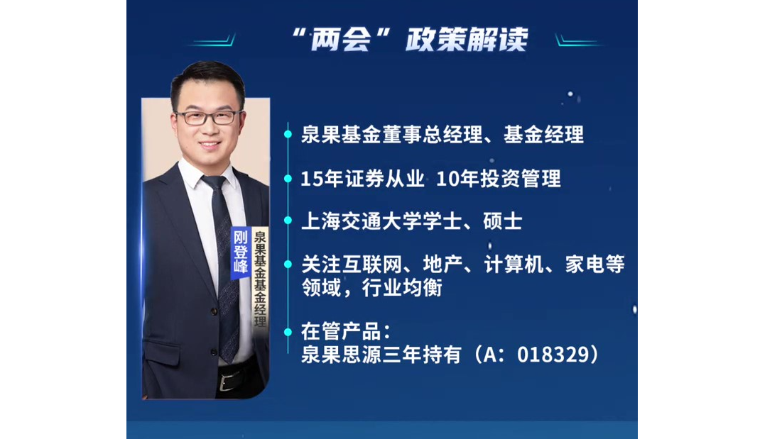 泉果基金刚登峰：“两会”政策解读