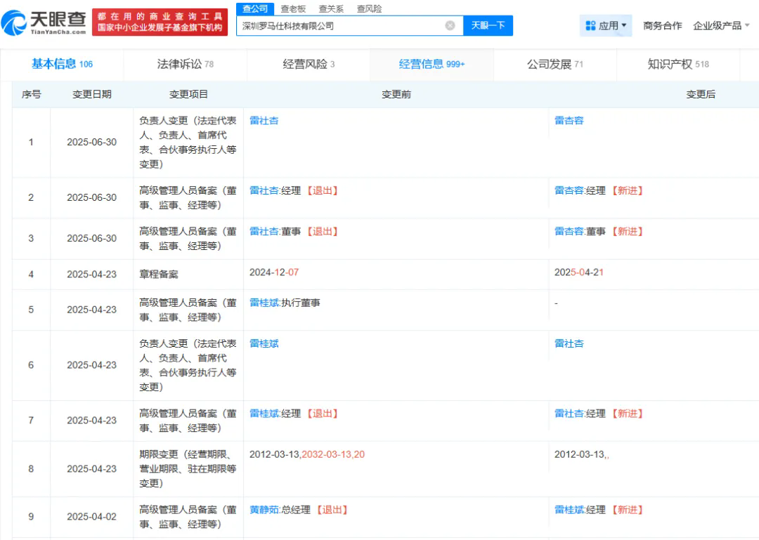 充电宝召回风波敏感时刻！涉事公司罗马仕闹出大动静，竟然更换法定代表人，雷社杏仅任职3个月时间，便将烫手山芋甩给别人