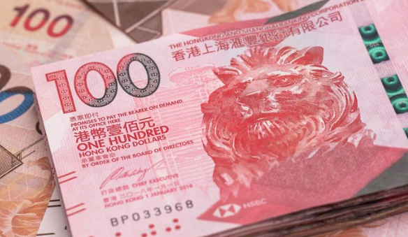 香港金管局买入超200亿港元捍卫联系汇率制，美元/港元微跌0.02%