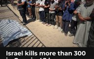 仅48小时以色列就在加沙杀死300多人，美国支持的援助点为以色列袭击提供了便利