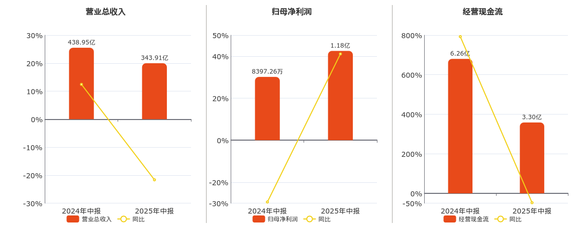 上海钢联(300226.SZ)：2025年中报净利润为1.18亿元