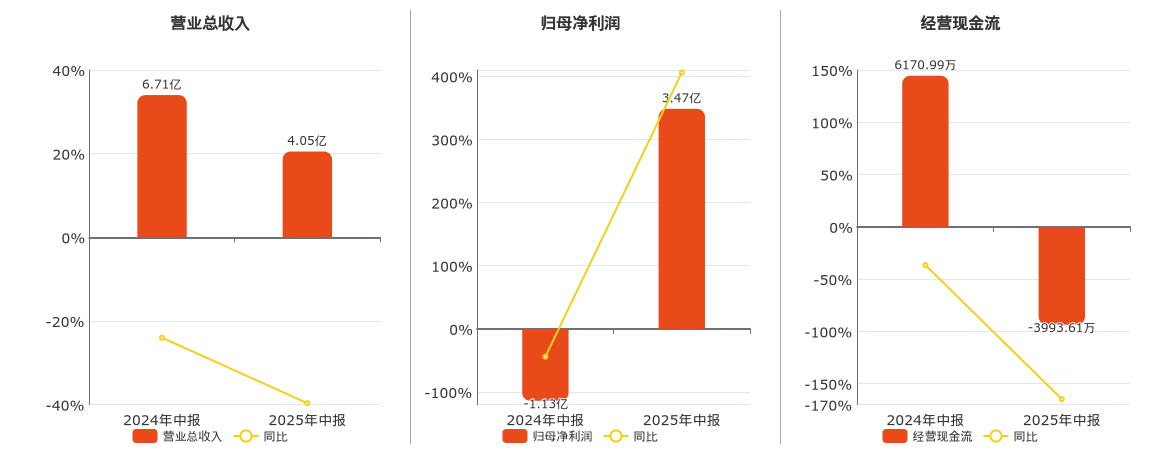 *ST仁东(002647.SZ)：2025年中报净利润为3.47亿元