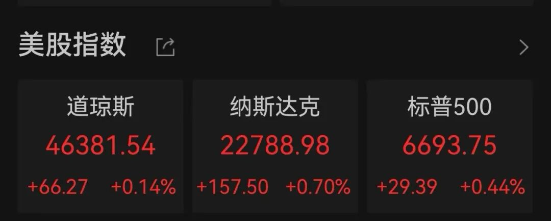 美股三大指数齐创历史新高！英伟达大涨近4%，英伟达千亿美元投资OpenAI引爆AI热潮