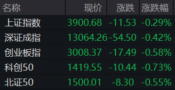 开盘：沪指低开跌0.29%，创业板指跌0.58%，充电桩概念股大幅高开，机器人概念回调三花智控低开近5%