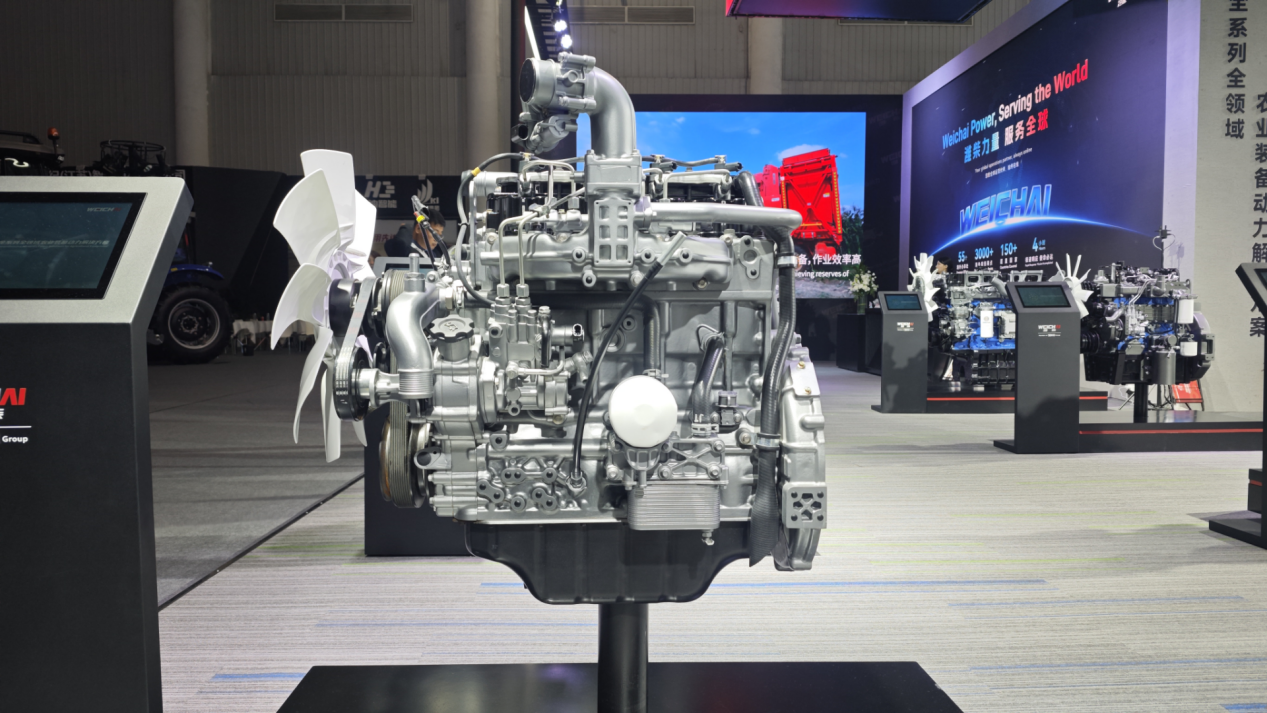 深耕全球市场！潍柴携新产品亮相2025中国国际农业机械展览会