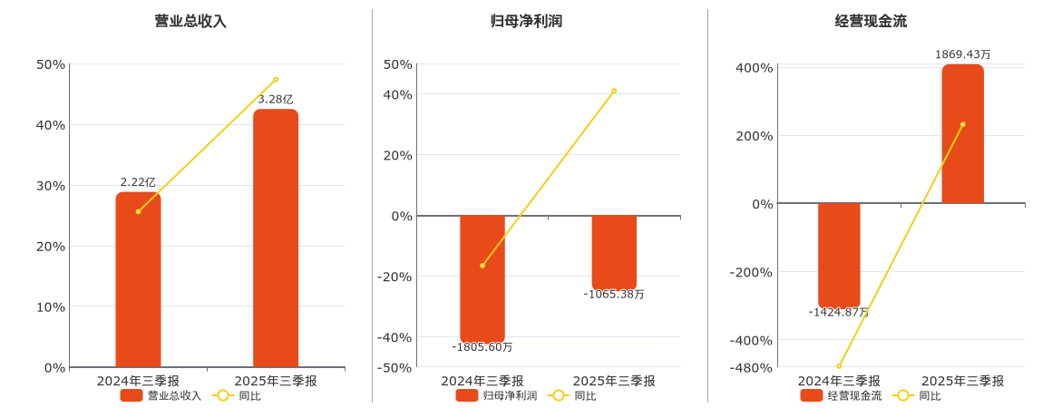 ST宏达(002211.SZ)：2025年三季报净利润为-1065.38万元