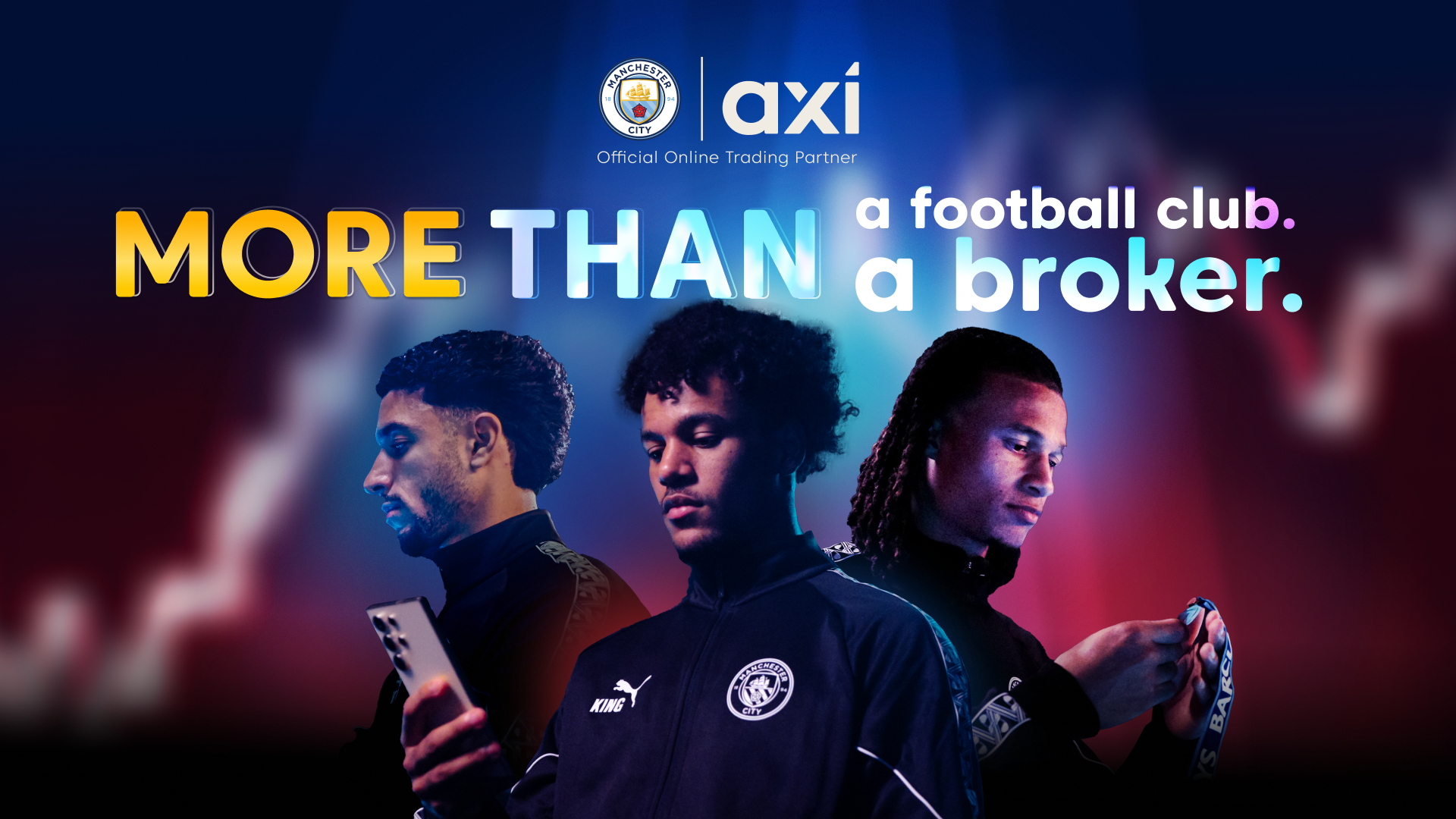 “More Than”（不止于此）——Axi 携手 Manchester City 球星推出全新品牌活动