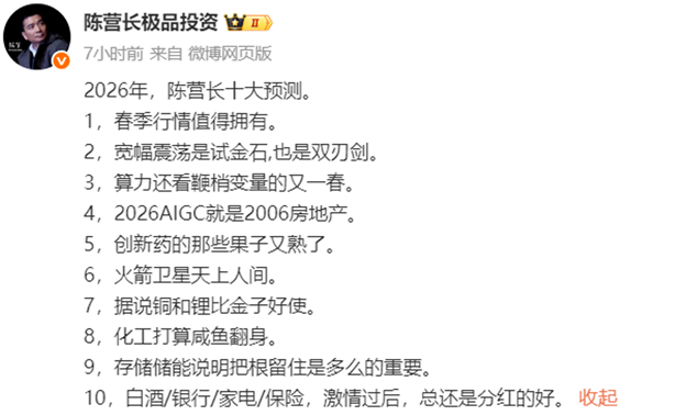 22.09万亿，私募规模狂创新高！31家外资私募名单明细；淡水泉、重阳最新观点；神农投资陈宇2026年十大预测|私募透视镜