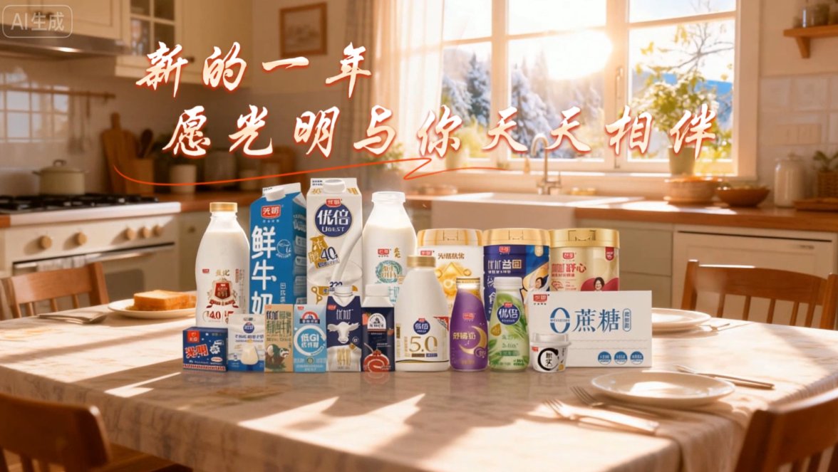 跃马迎新，一路光明，光明乳业以鲜活力量开启2026新征程