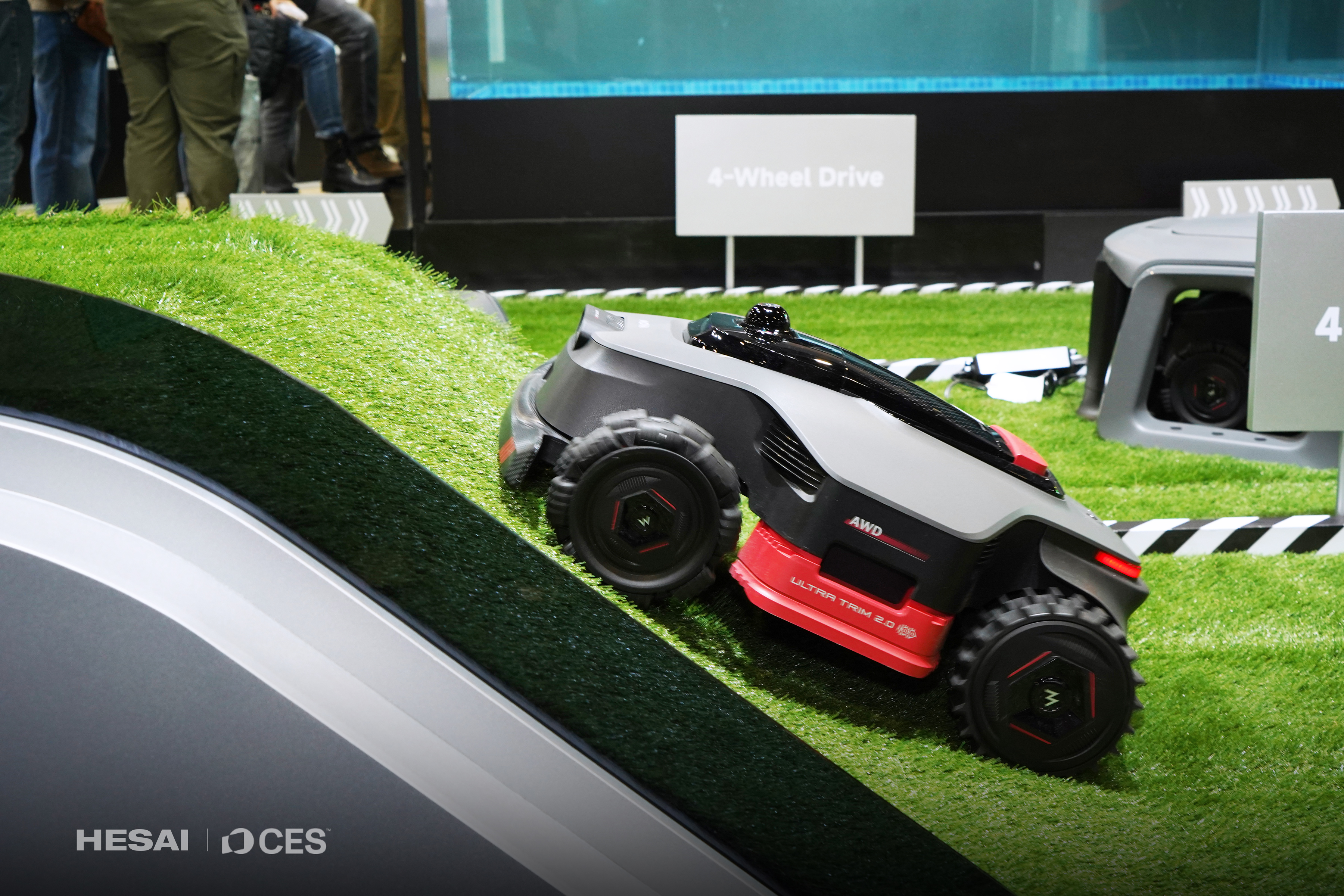 CES 2026 | 割草机器人市场禾赛 3D 激光雷达出货量第一