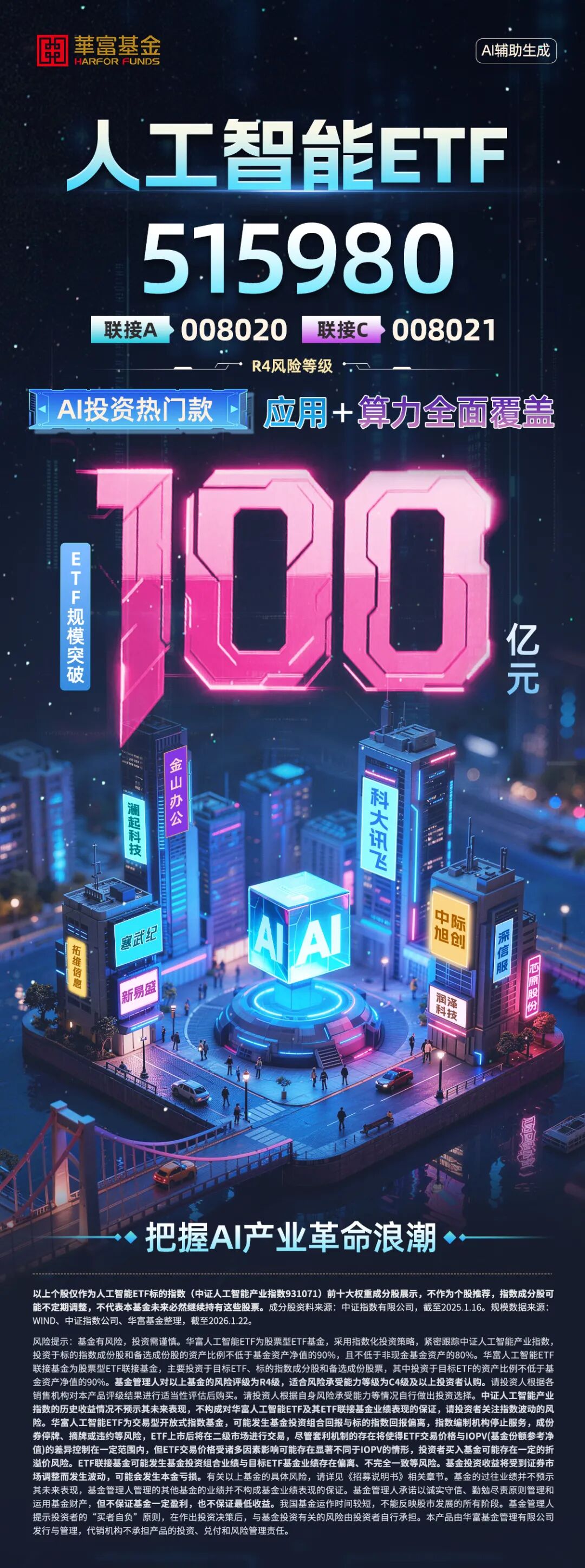 人工智能ETF（515980）：百亿规模启新程