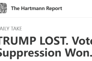 如果有人说川普2024年输了选举，你信吗？