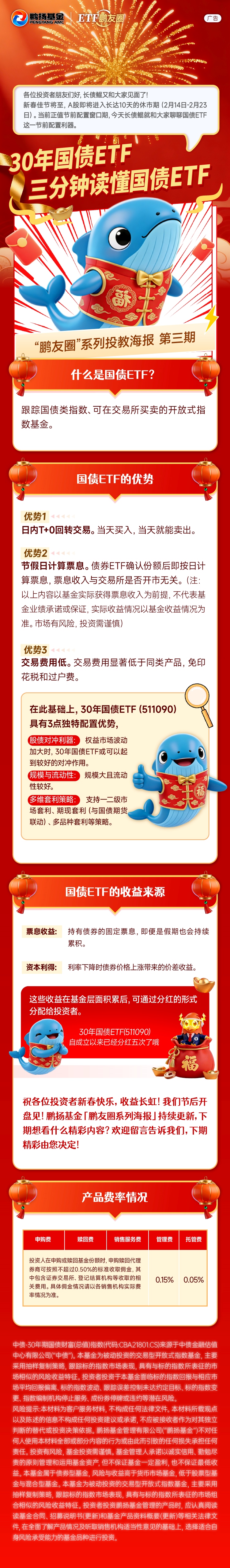 节前债市偏暖支撑，30年国债ETF(511090)近6个交易日净流入超18亿