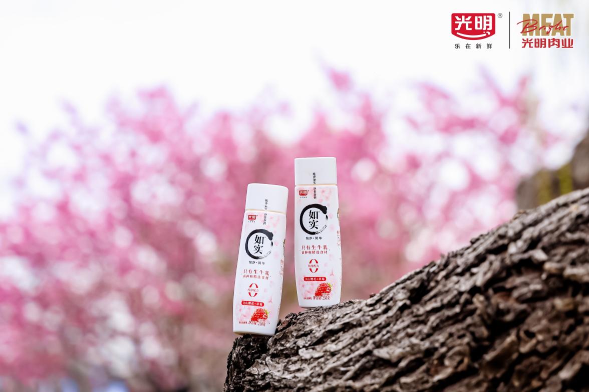樱为光明，所以闪耀！光明如实限定风味浪漫现身2026上海樱花节