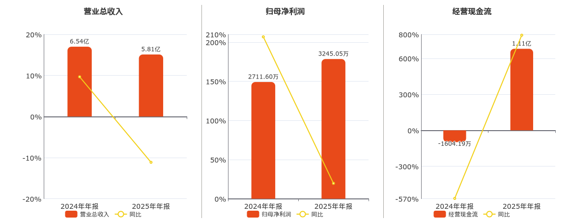 天禄科技(301045.SZ)：2025年年报净利润为3245.05万元