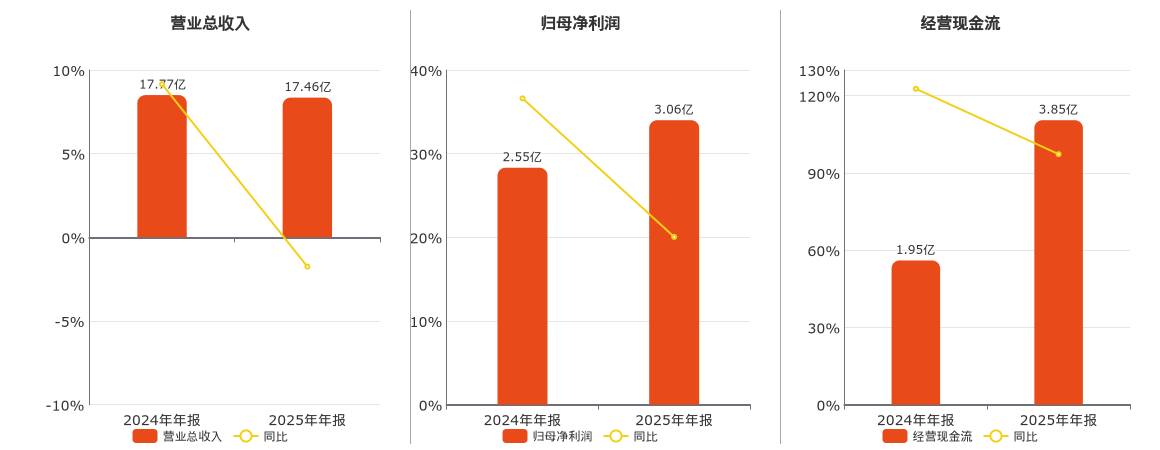 方盛制药(603998.SH)：2025年年报净利润为3.06亿元