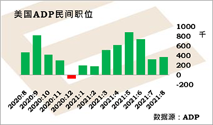 美国8月小非农升幅强差人意、但制造业活动扩张步伐意外加速