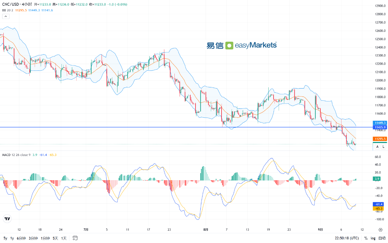 easyMarkets易信：2024年9月11日日内关注美国总统大选辩论会，以及美国CPI数据结果