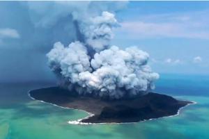 汤加喷发新观点！美国NASA：海底火山威力猛 “是广岛原子弹爆炸500倍以上”