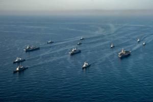 美国航舰打击群出发！法国与意大利齐聚地中海 参与联合军演展开高强度操练