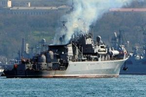 普京震怒主因曝光！“莫斯科号”严重打击军事行动 象征1982年来最重要海军军舰