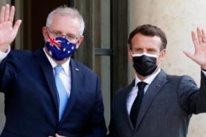 “背后插刀”！美英澳宣布建立新安全伙伴关系 法国谴责拜登、约翰逊“撬”走与澳大利亚的巨额国防合同