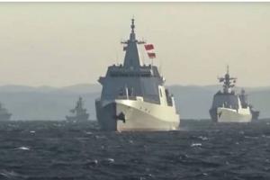 中日突发消息！中国三艘军舰绕日本列岛一周 日防卫省官员：这是明显示威