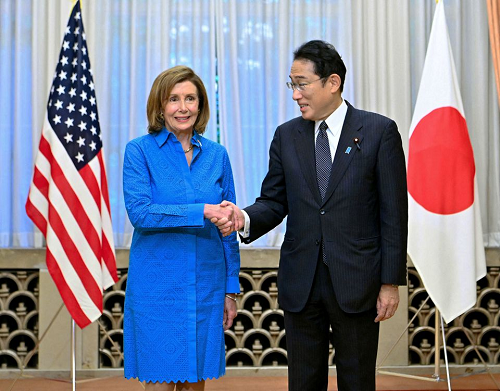 佩洛西亚洲之行最后一站！美日两国同意将继续合作，维持台湾海峡和平稳定