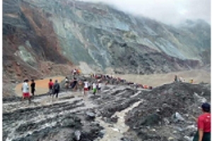 缅甸一矿区塌方约200人被埋 已找到113名遇难者遗体