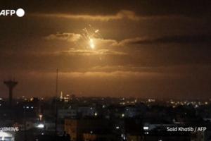 中东突燃战火！以色列遭火箭弹袭击 以军方两次空袭加沙地带