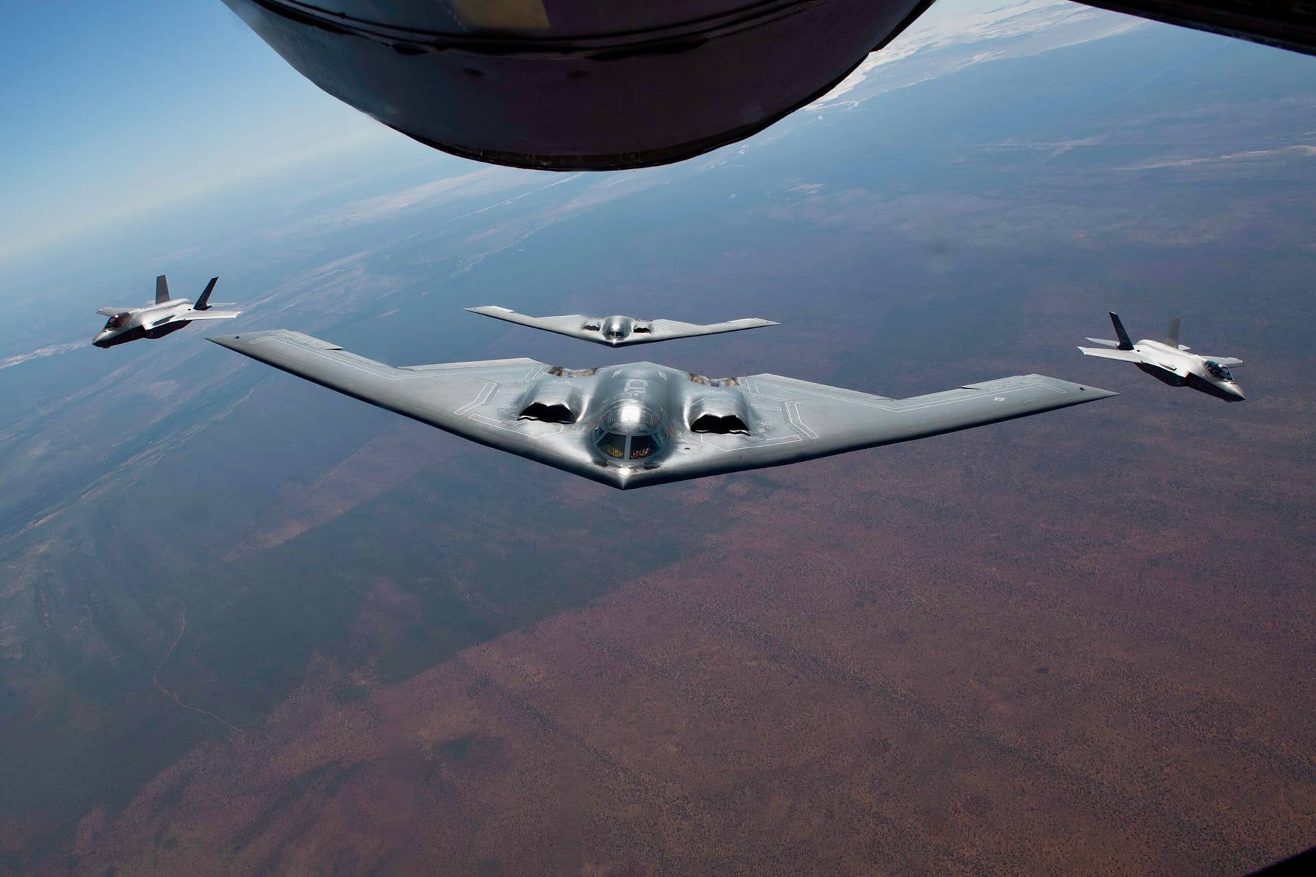 惊人的部署！中美关系紧张 美国派遣20% B-2隐形轰炸机驻扎在澳大利亚