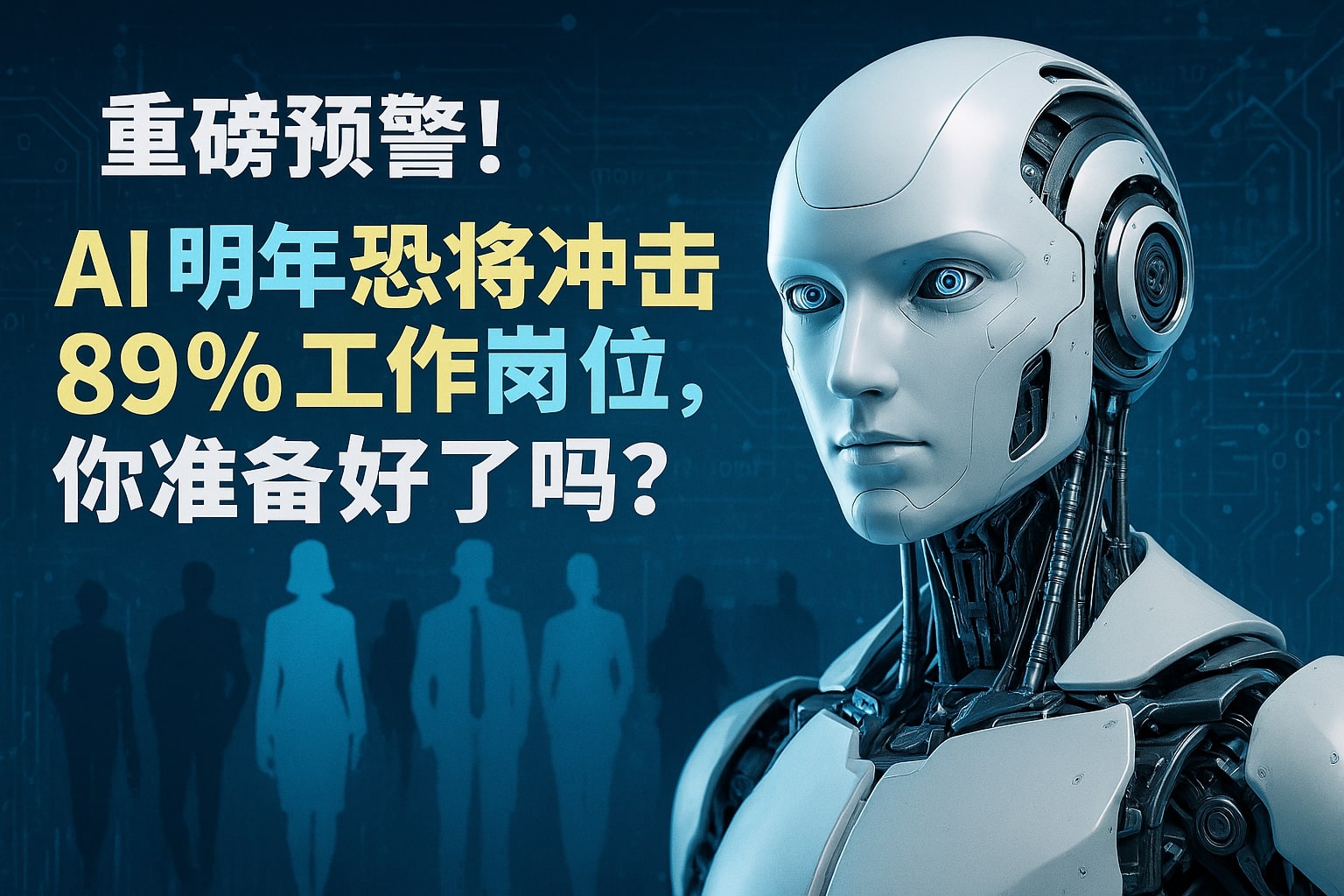警报拉响！AI明年恐将冲击89%工作岗位，你准备好了吗？