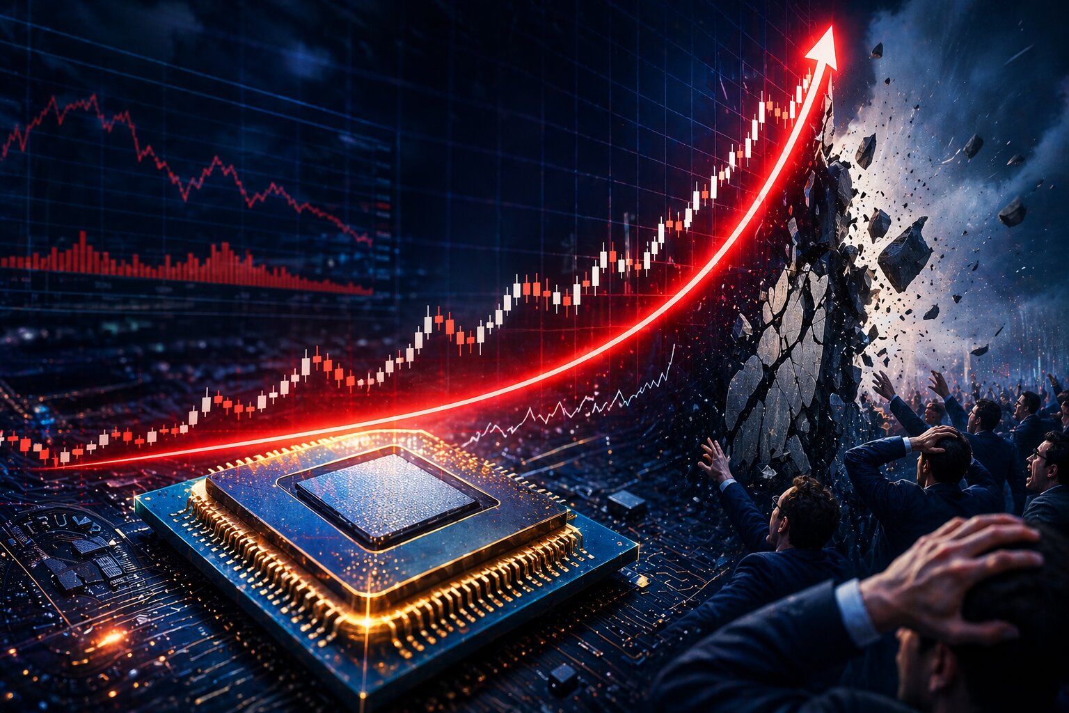 17天狂飙41%！半导体指数创纪录暴涨，多项指标亮起红灯