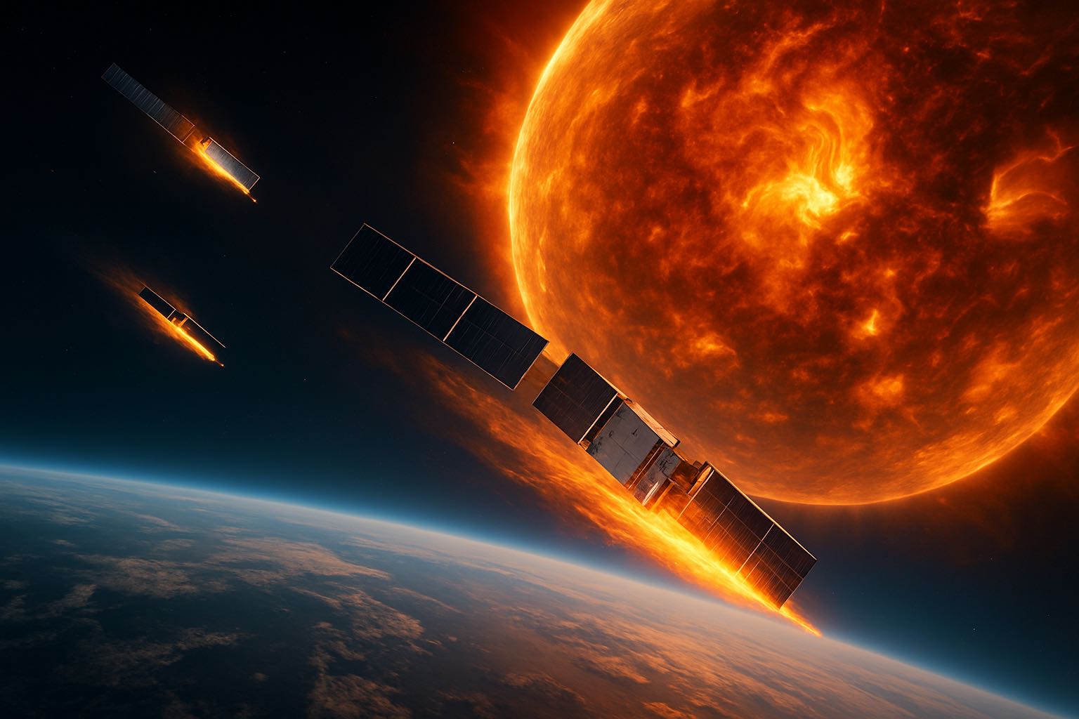 马斯克“星链”卫星频繁坠落，NASA研究揭示“元凶”：太阳风暴正在改变太空规则